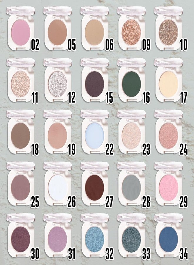 HHLTOH Grey Single Matte Eyeshadow Makeup, Neutral Powde Eye Shadow for Older Women, Smoky Gray Grey Dusty Blue Matte Singles Eyeshadow Palette Pigmented Waterproof,Girls Monochrome Eyeshadows Gift 28 - Image 3